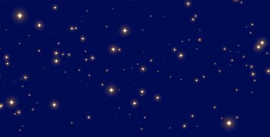 Altın ışık efektli dekoratif ışıltı arka planı