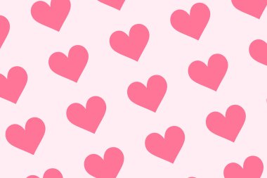 Kağıt baskı vektörü için dekoratif sevgi kalp yineleme arkaplanı