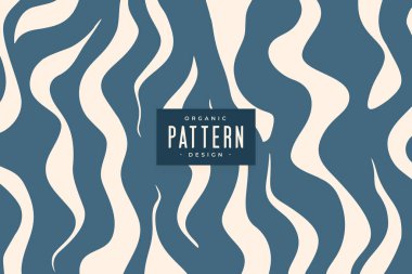 soyut dalgalı şekilli organik model arkaplan tasarım vektörü