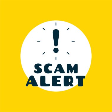 Dolandırıcılık uyarısı arkaplanı e- postanızı güvenli ve güvenli tutun