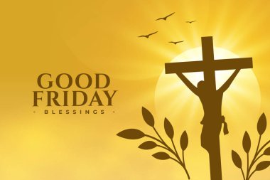 Kutsal Paskalya Günışığı arka planında yapraklar var.