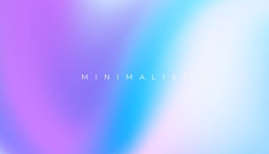 minimal ve bulanık pürüzsüz gradyan renk duvar kağıdı vektörü