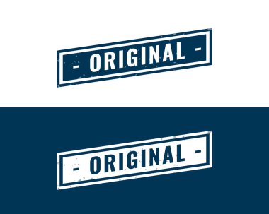 özgün ürün vektörü için modern sertifikalı orijinal pul