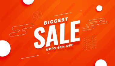 En büyük reklam pankartı vektörüyle% 60 'a kadar indirimli.