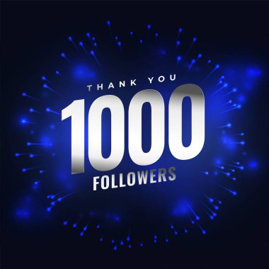 Havai fişek tasarım vektörü ile çevrimiçi web müşteri arkaplanı teşekkürler