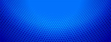 Klasik sanat soyut çizgi roman ifadesi yarım ton efektli mavi duvar kağıdı