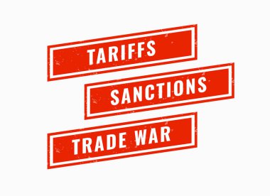 Gümrük İdaresi Savaş Kauçuk Damga Tasarım Vektörü