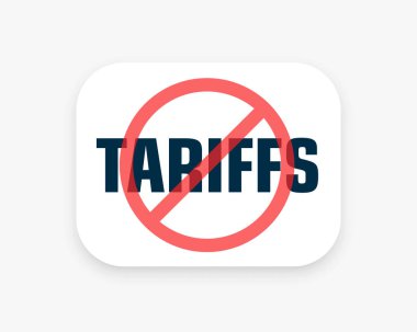 küresel finans piyasa tarifeleri sembol tasarım vektörünü yasakladı 