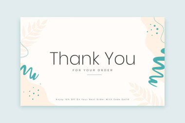 Şablon tasarım vektörünüz için teşekkür ederim.