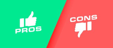 düz biçim artıları ve eksileri poster tasarım vektörünü imzalar