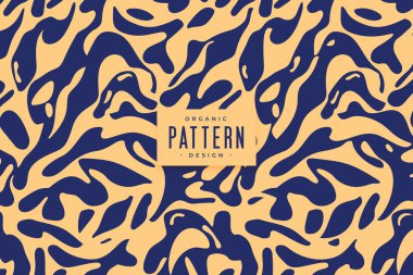 kumaş yazdırma vektörü için soyut kıvrımlı organik doku arkaplanı