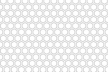 soyut ve modern altıgen desenli geometrik arkaplan tasarım vektörü