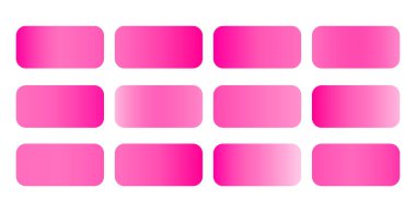 arkaplan vektörü için pürüzsüz pembe renk gradyan palet pankartı