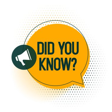 Faq eğlence ve gerçek vektörü için megafon geçmişini biliyor muydun?