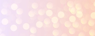 sevimli ve parlak dairesel bokeh duvar kağıdı tasarım vektörü