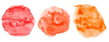 Koleksiyon vektöründe elle boyanmış manchas pankartı