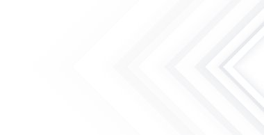 Proje sunum vektörü için temiz ve modern soyut beyaz pankart