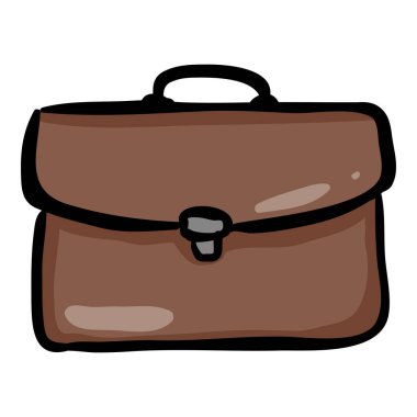 Portföy Vektörü Tekli Doodle Simgesi