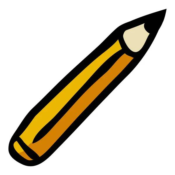 Kalem Vektörü Renk Kılavuzu Simgesi — Stok Vektör