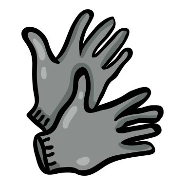 Eldivenler - El Çizimi Kılavuz Simgesi