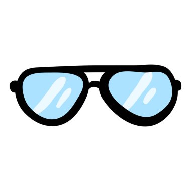 Gözlükler - El Çizimi Doodle Simgesi