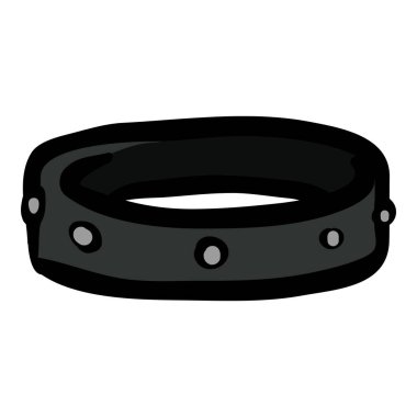 Köpek tasması El Çizimi Doodle Simgesi