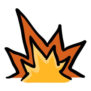 Patlayıcı İmza El Çizimi Kılavuz Simgesi