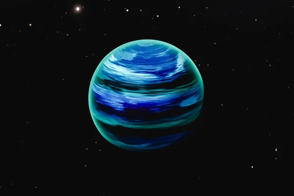 Illustratie Planeet Ruimte Astronomie Sterrenstelsel Zonnestelsel Concept — Stockfoto