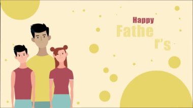 İki boyutlu tebrik kartı animasyonu. Üstünde 