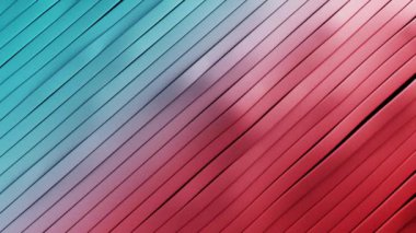 Çok renkli, dalgalı, çizgili tekstil bantlarının 3d animasyonu ve ışık çizgileriyle soyut bir arkaplan oluşturma