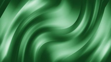 Yeşil soyut arkaplan, dinamik ve zarif bir görsel deneyim yaratan pürüzsüz dalgalar içerir. Dikey arkaplan