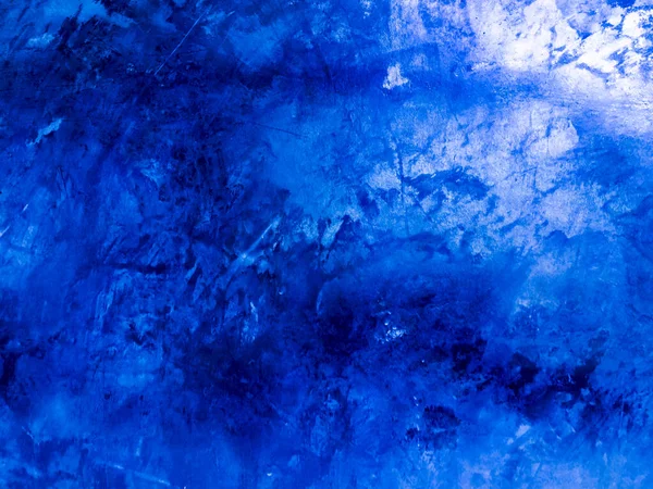美しい抽象的なグランジダークブルーのネイビーの装飾スタッコ壁の背景 — ストック写真