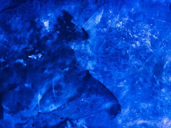 Vacker Abstrakt Grunge Mörkblå Marin Inredning Stuckatur Vägg Bakgrund Banner — Stockfoto