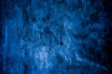 Mavi dizayn edilmiş grunge desen arkaplanı metin veya resim için boşluk. Gradyan güzel sanat tasarımı, vignette ve kopyalama alanı olan soyut eski arkaplan.                                