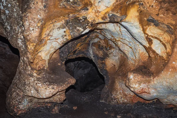 Formations Rocheuses Dans Grotte Inkaya Guzelbahce Izmir Turquie — Photo