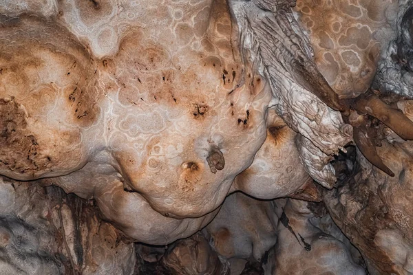 Cueva Inkaya Techo Formaciones Izmir Turquía —  Fotos de Stock