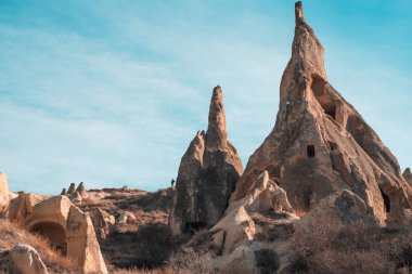 Kapadokya 'da Goreme Açık Hava Müzesi. Unesco Dünya Mirası. Nevsehir, Türkiye