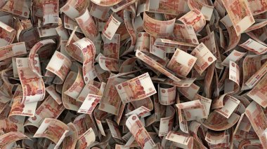 Tam ekran para birimi arka plan finans illüstrasyon hödüğü
