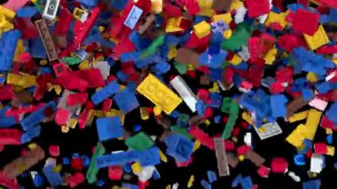 Dinamik Renkli Yapı Bloğu 7 geçişi aşağıdan yukarıya