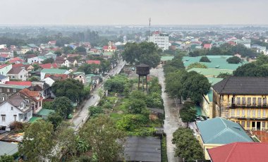Vinh Nghe 'nin köşesi. Bir şehir.