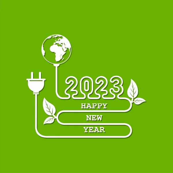 Εικόνα Για Τον Εορτασμό Του Νέου Έτους 2023 — Διανυσματικό Αρχείο