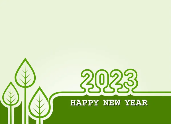 Ilustración Para Celebración Del Nuevo Año 2023 — Vector de stock
