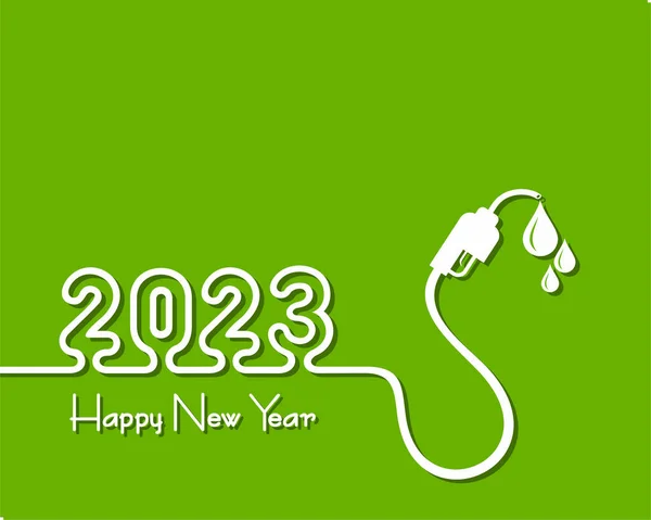 Ilustración Para Celebración Del Nuevo Año 2023 Ilustraciones de stock libres de derechos