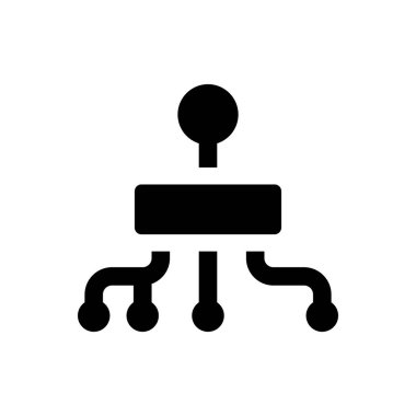 Proje süreci planlama simgesi (vektör illüstrasyonu)