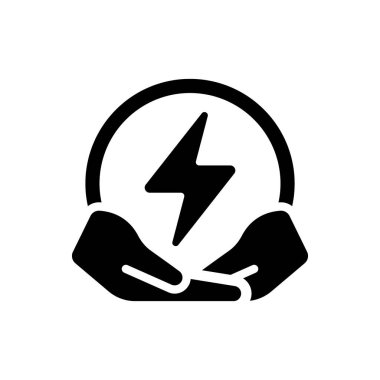 Enerji verimliliği simgesi (Vektör illüstrasyonu)