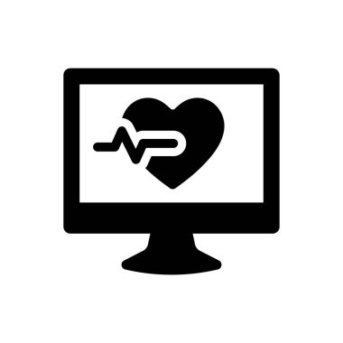 Donanım destek simgesini hesapla (vektör illüstrasyonu)