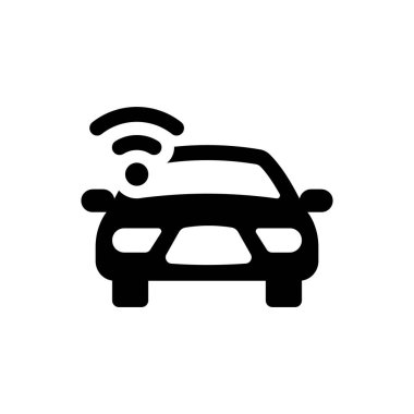 Otomatik araba simgesi (Vektör illüstrasyonu)