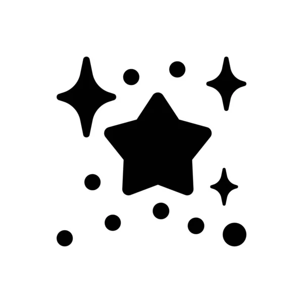 Icône Étoile Univers Illustration Vectorielle — Image vectorielle