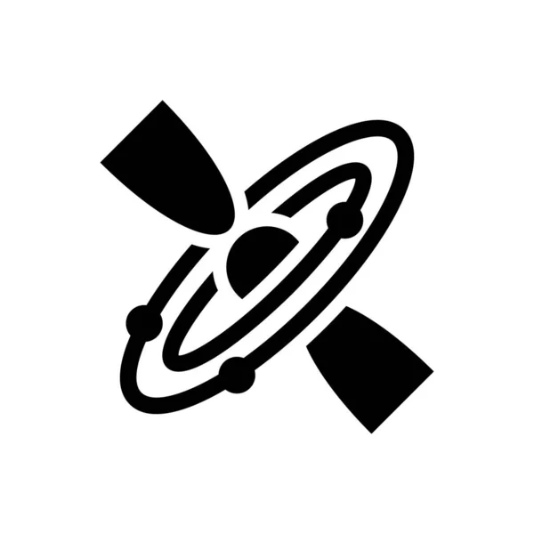 Ikona Astronomii Ilustracja Wektora — Wektor stockowy
