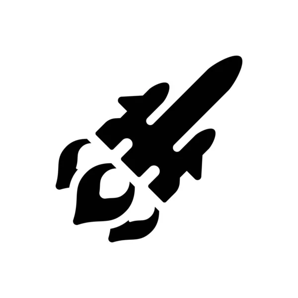 Spaceship Icon Vector Illustration — Stock Vector